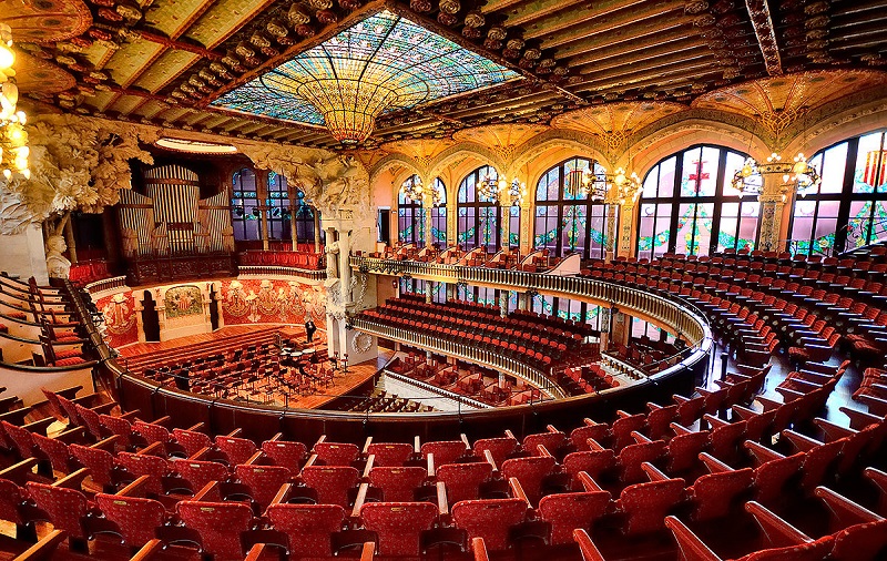 дворец каталонской музыки