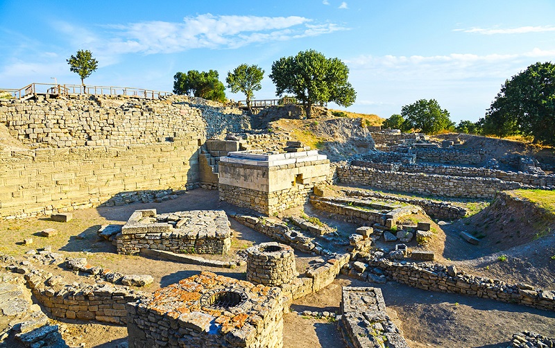 древний город троя турция