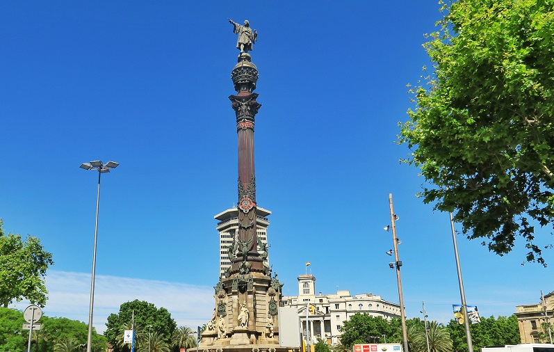 памятник колумбу в барселоне