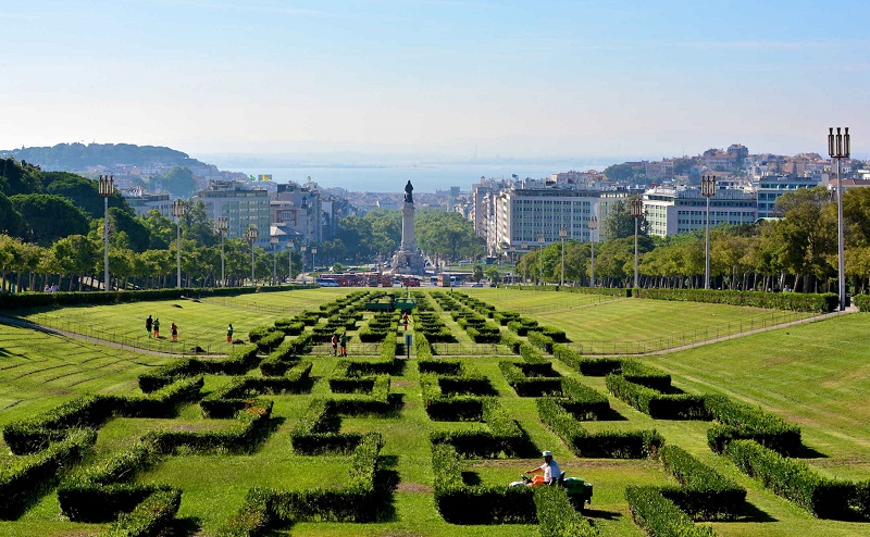парк эдуарда vii в лиссабоне