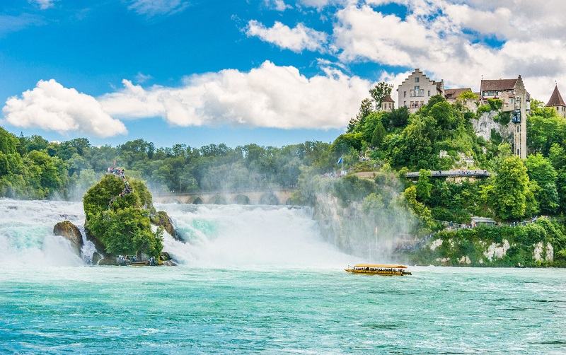 рейнский водопад швейцария
