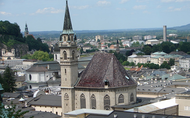 францисканская церковь в зальцбурге