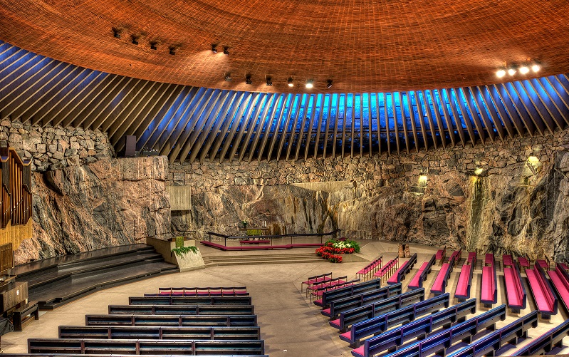 церковь в скале хельсинки