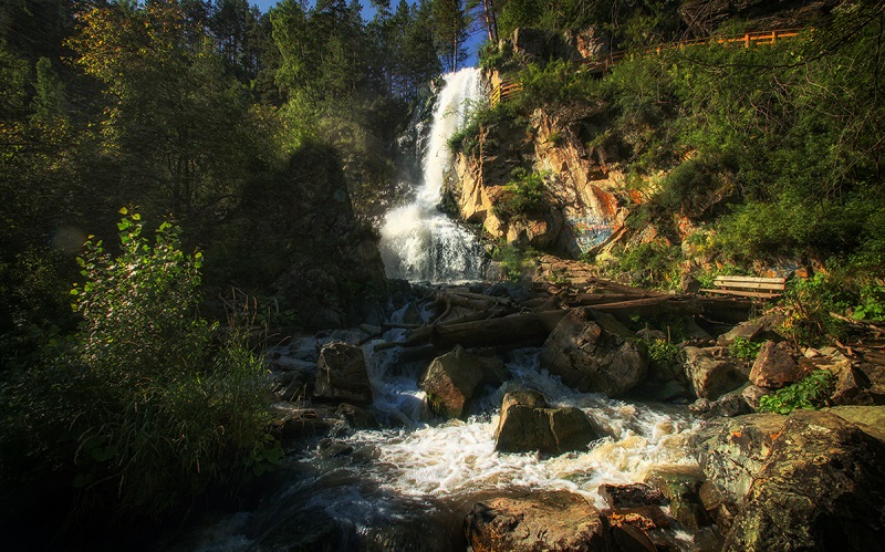 камышлинский водопад