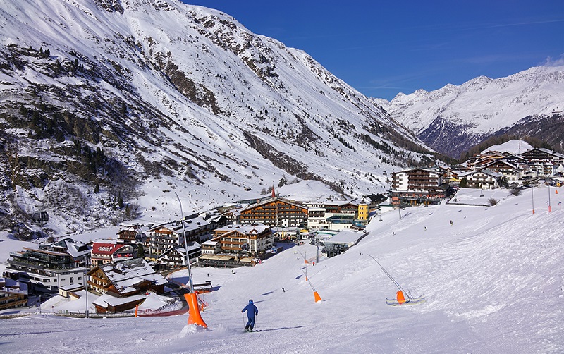 обергургль горнолыжный курорт