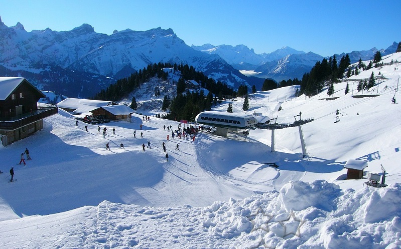 ле-дьяблере горнолыжный курорт