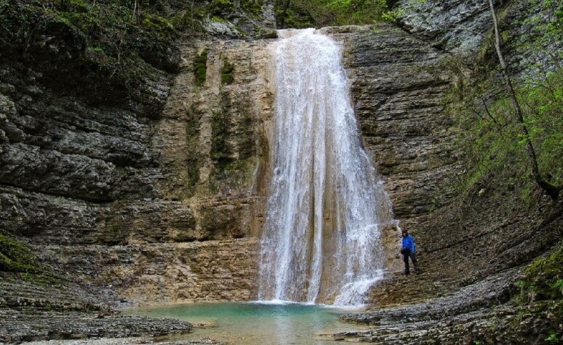 серебряные водопады джубга