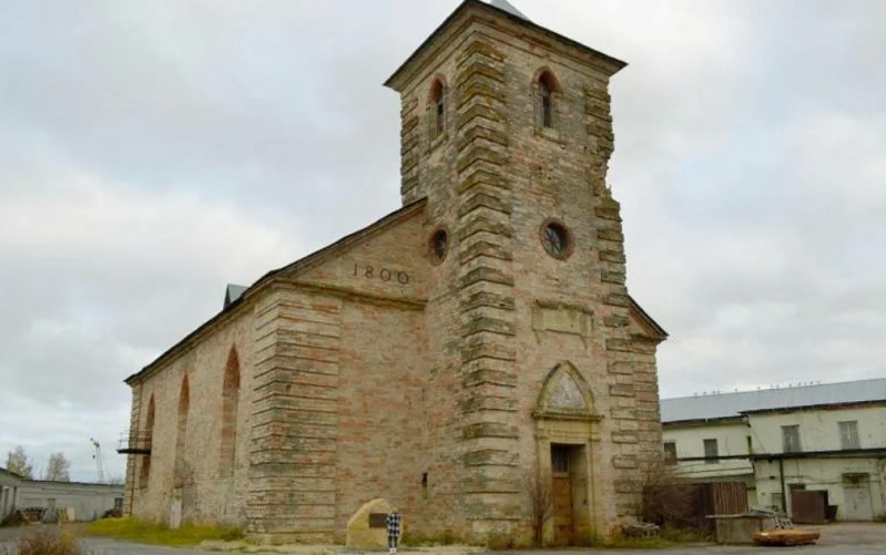 лютеранская церковь святого петра гатчина