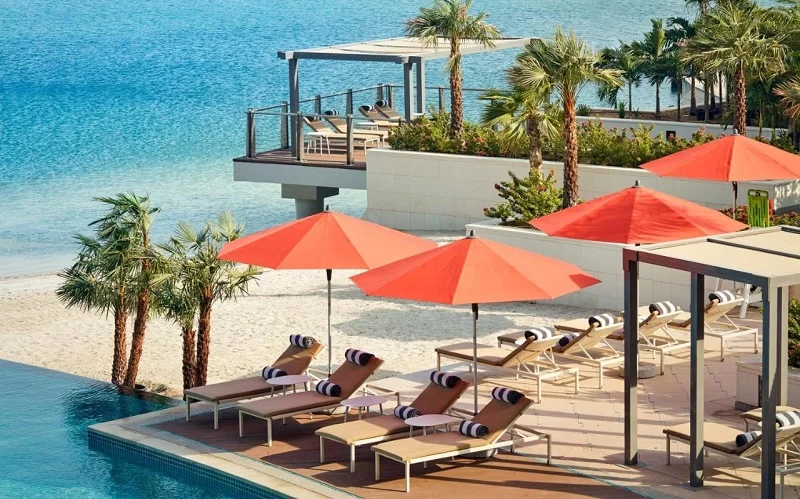 grand hyatt abu dhabi hotel & residences emirates pearl пляж