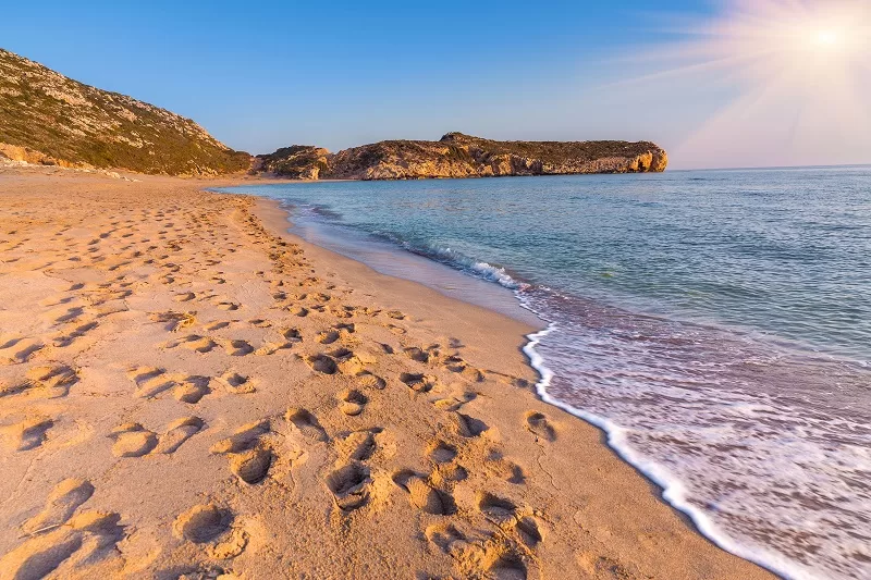 песчаные пляжи турции