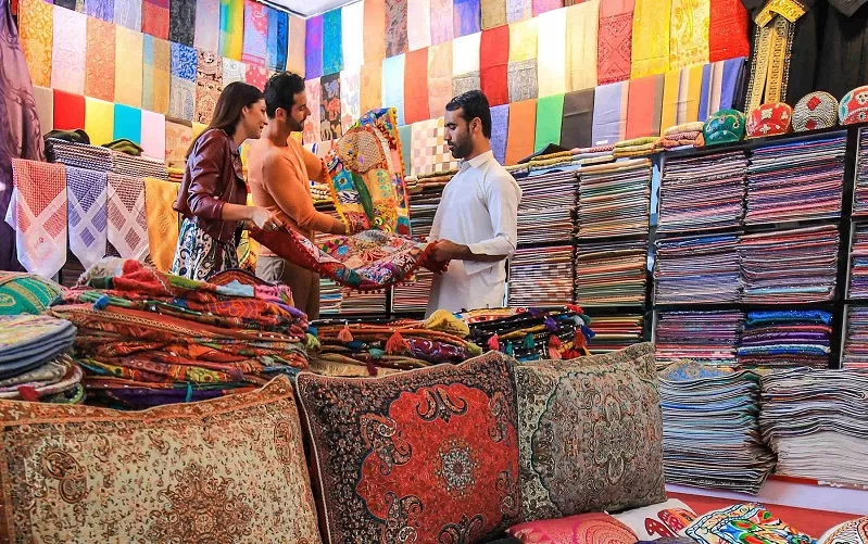 текстильный рынок в дубае